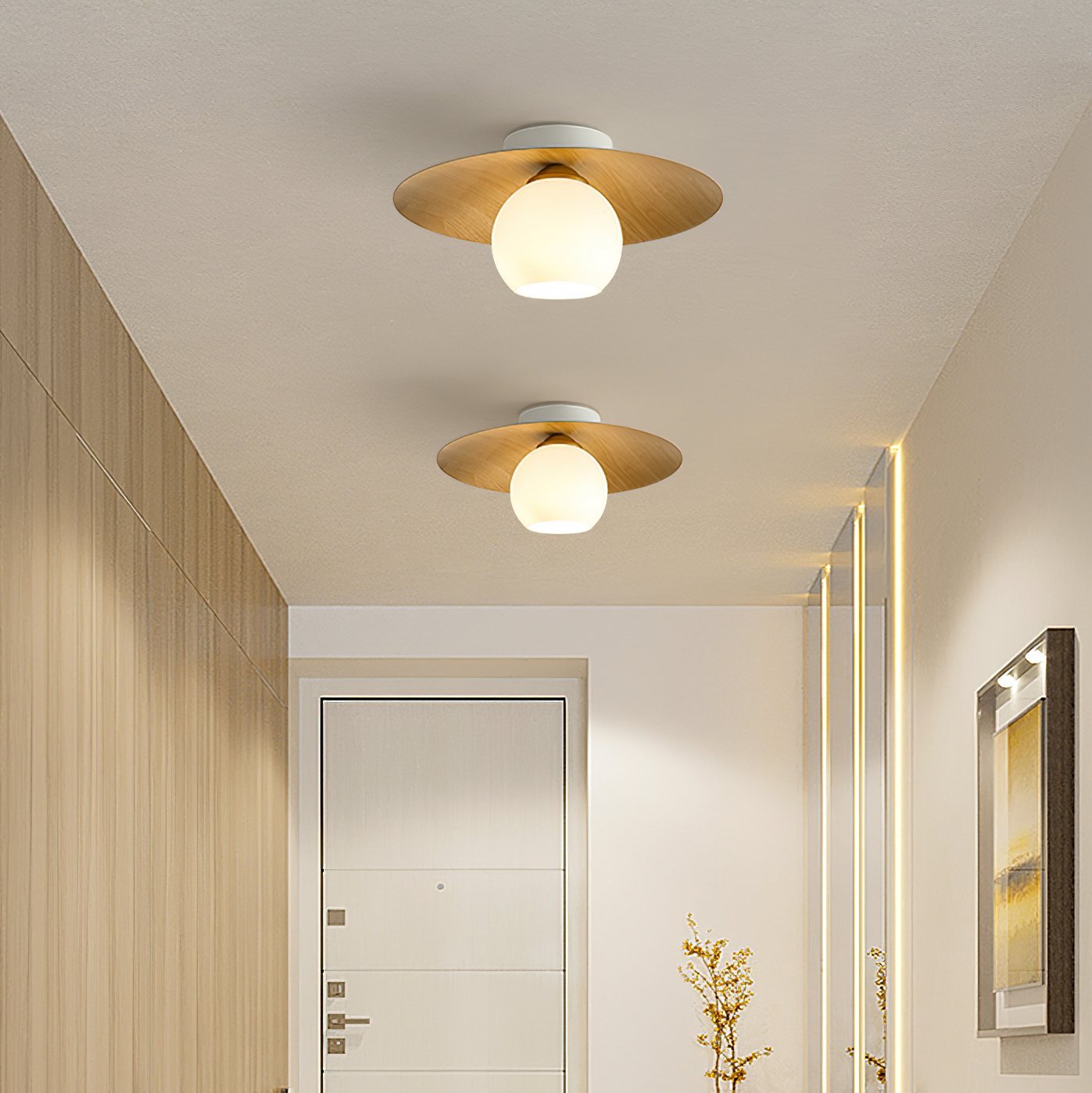 modern-wood-grain-glass-dish-ceiling-light-flush-mount-fixture-for-home-decor