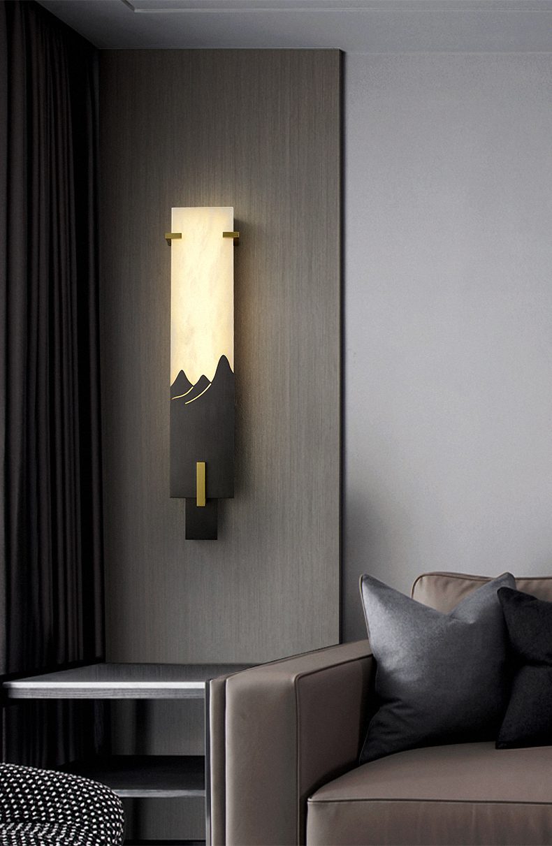 modern-alabaster-stone-wall-sconce-vertical-led-light-with-bronze-accent-for-living-room