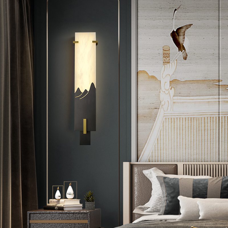 modern-alabaster-stone-wall-sconce-vertical-led-light-with-bronze-accent-for-living-room