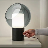 mid-century-scandinavian-evedal-domed-glass-table-lamp-with-stained-glass-shade