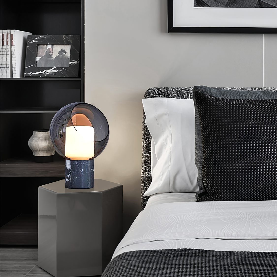 mid-century-scandinavian-evedal-domed-glass-table-lamp-with-stained-glass-shade