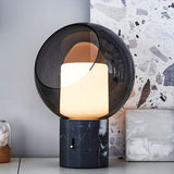 mid-century-scandinavian-evedal-domed-glass-table-lamp-with-stained-glass-shade