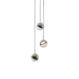 Modern Multi Head Glass Sphere LED Pendant Light for Restaurant and Home Decor