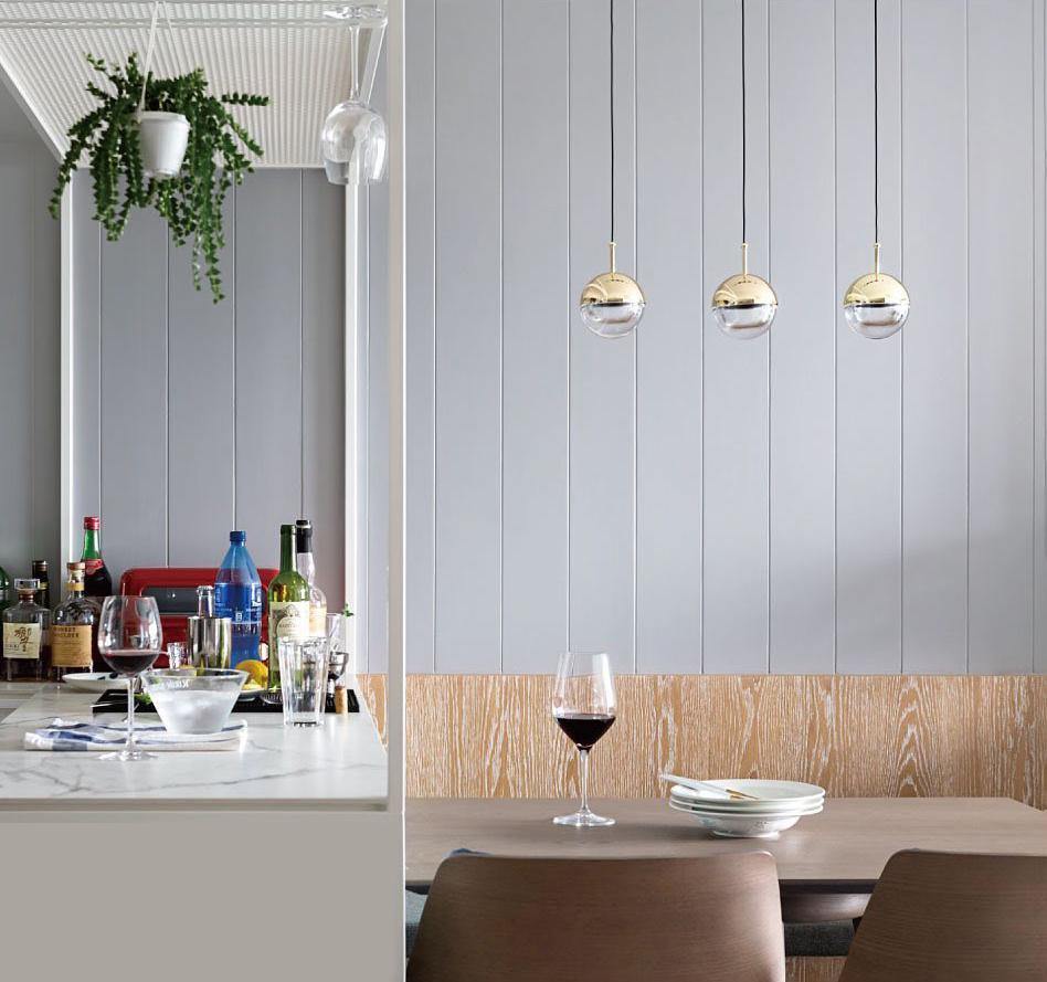 Modern Multi Head Glass Sphere LED Pendant Light for Restaurant and Home Decor