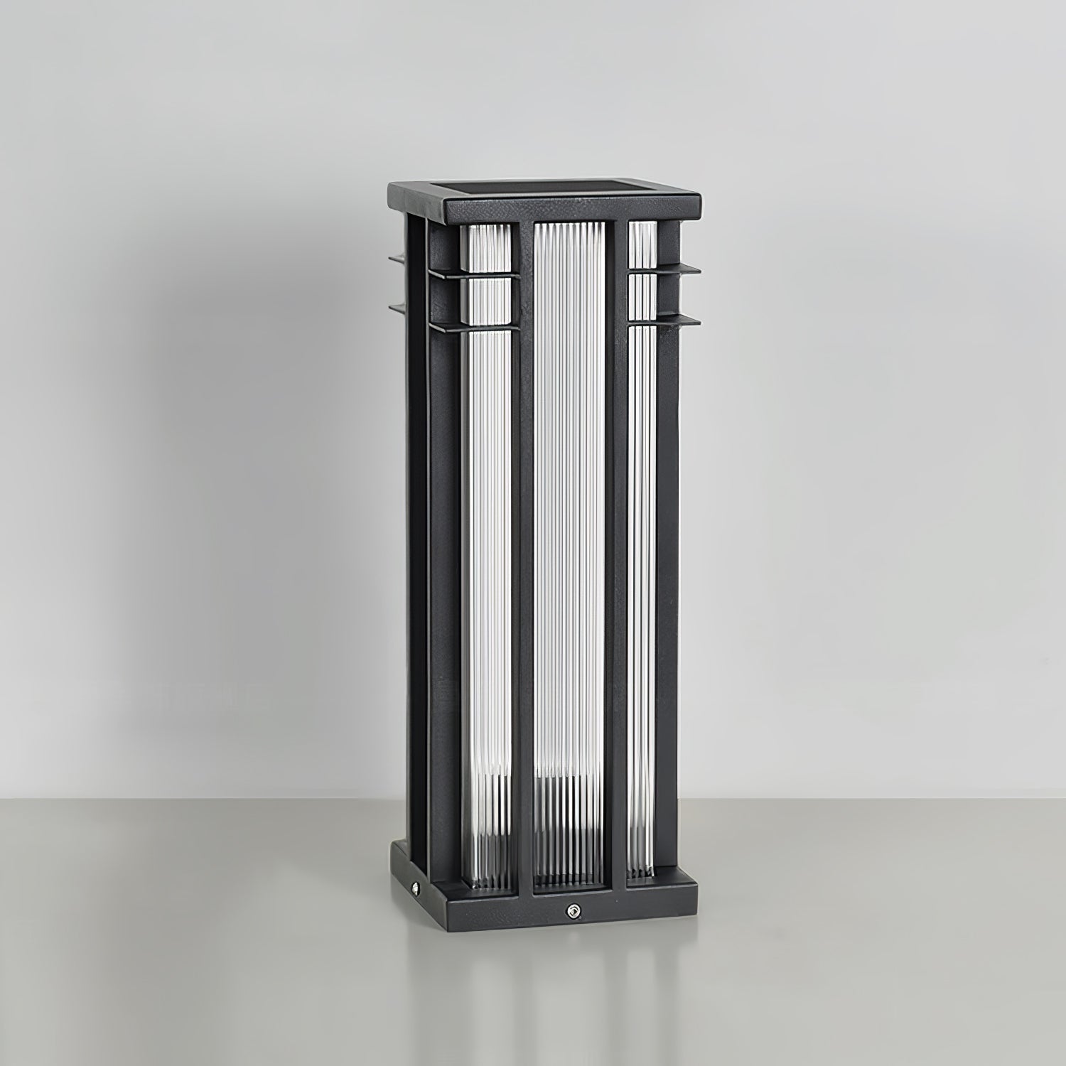 Modern Stainless Steel LED Post Light Waterproof Outdoor Garden Path Column Lamp