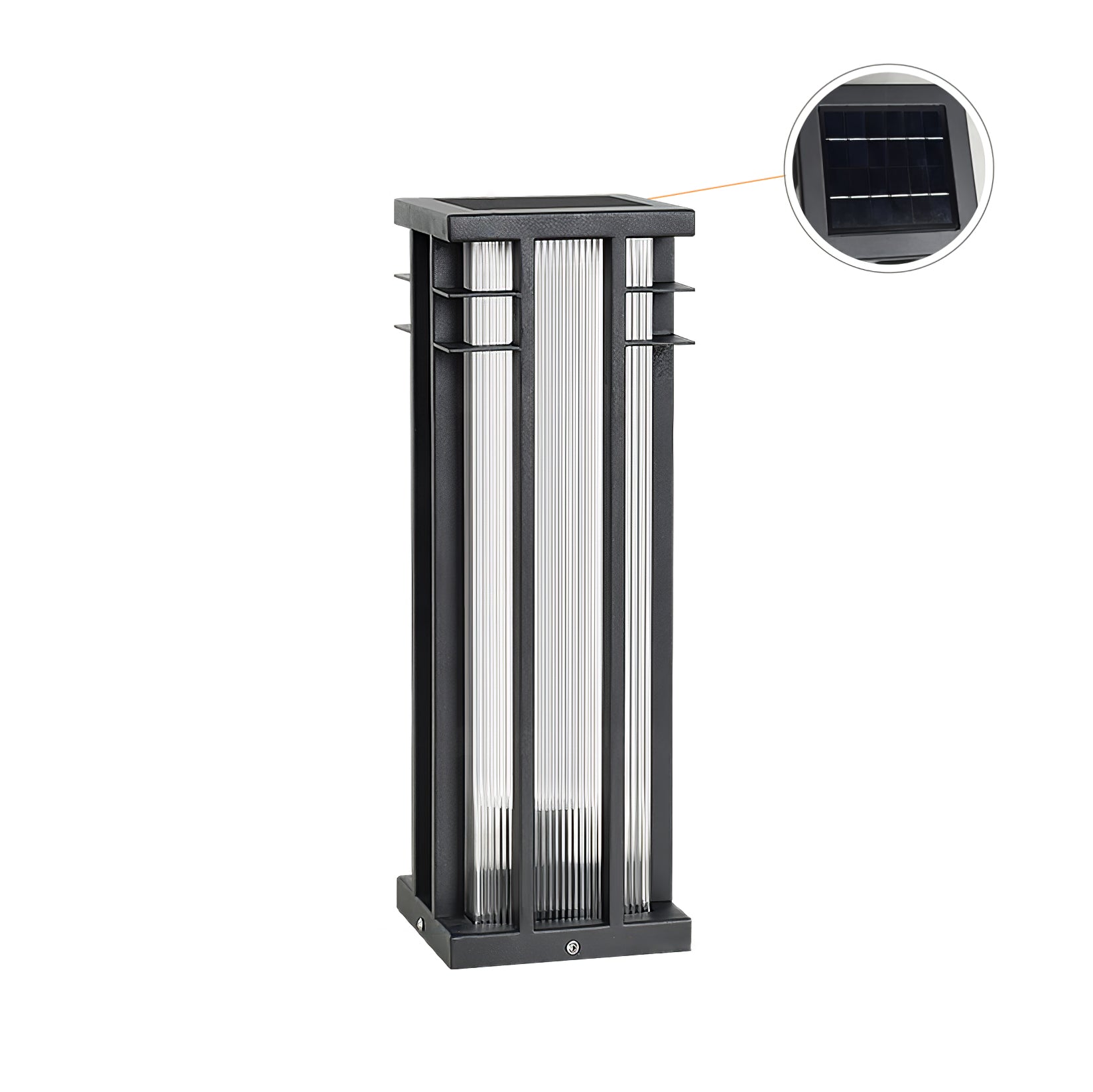 Modern Stainless Steel LED Post Light Waterproof Outdoor Garden Path Column Lamp