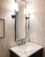 trumpet-style-dover-tail-wall-sconce-with-fabric-shade-for-living-room
