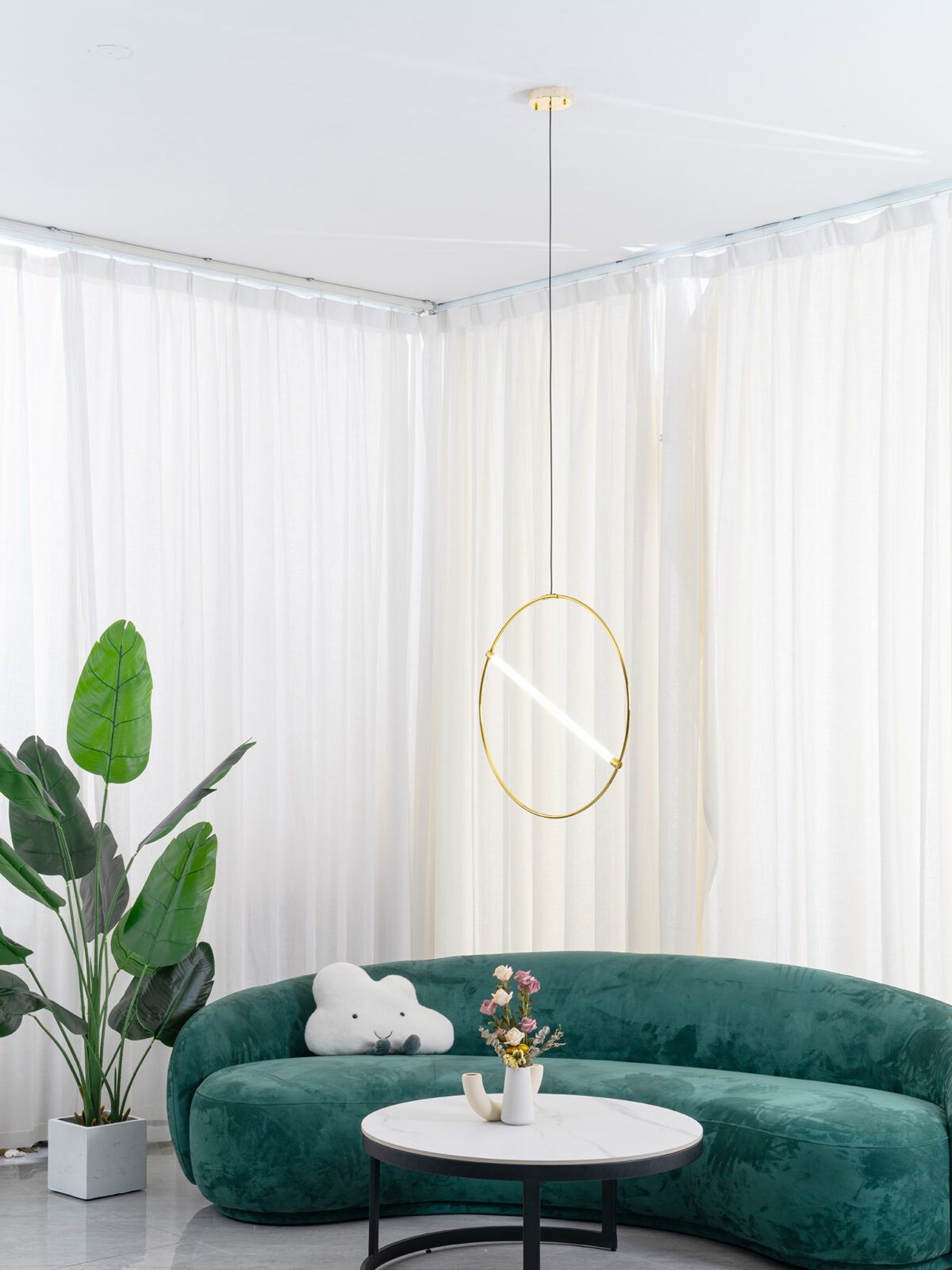 modern-geometric-circular-brass-pendant-light-led-suspension-lamp-for-living-room