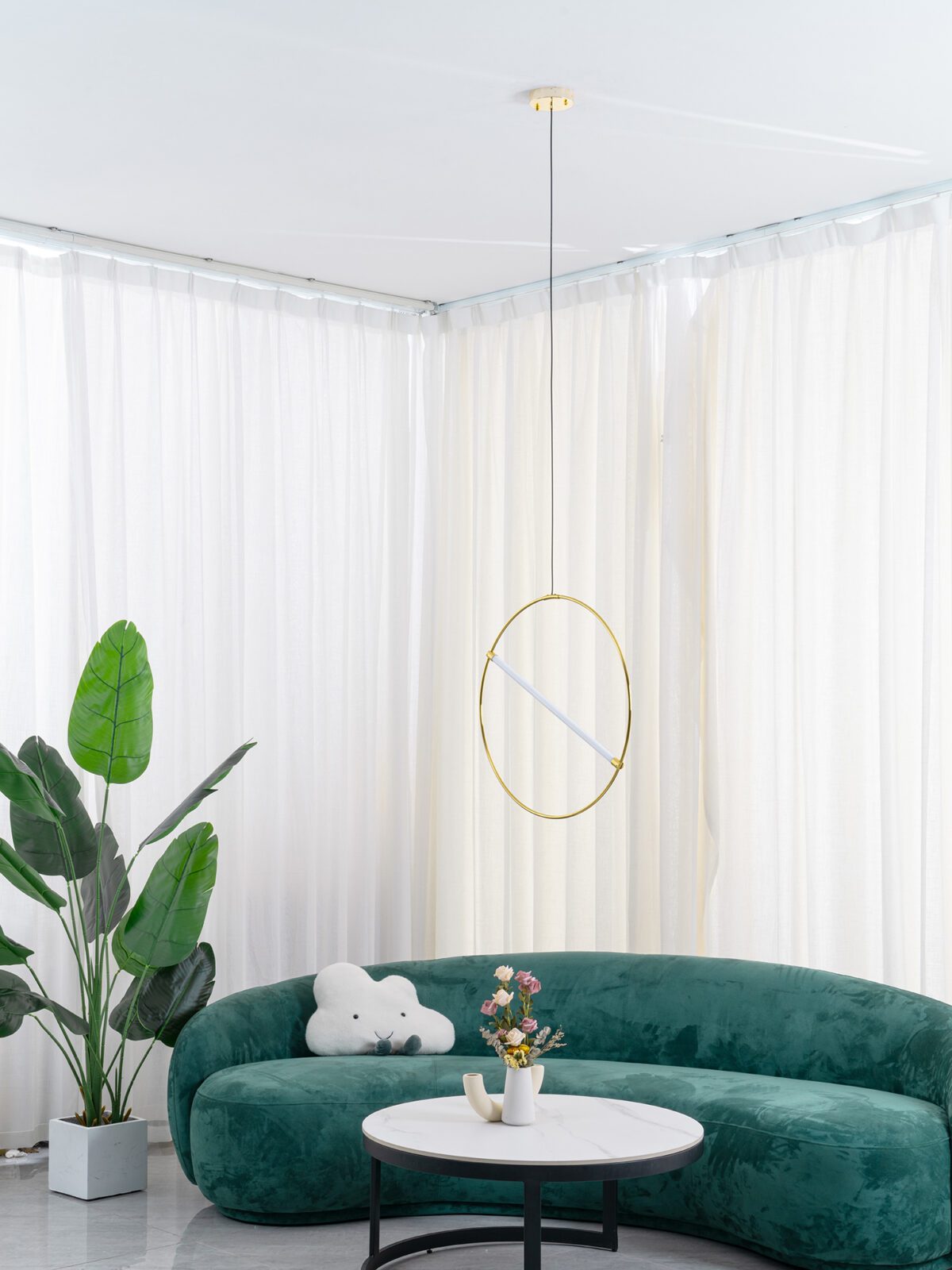 modern-geometric-circular-brass-pendant-light-led-suspension-lamp-for-living-room