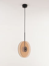 modern-eclipse-metalized-glass-disc-pendant-lamp-with-brass-details-and-soft-integrated-led-lighting
