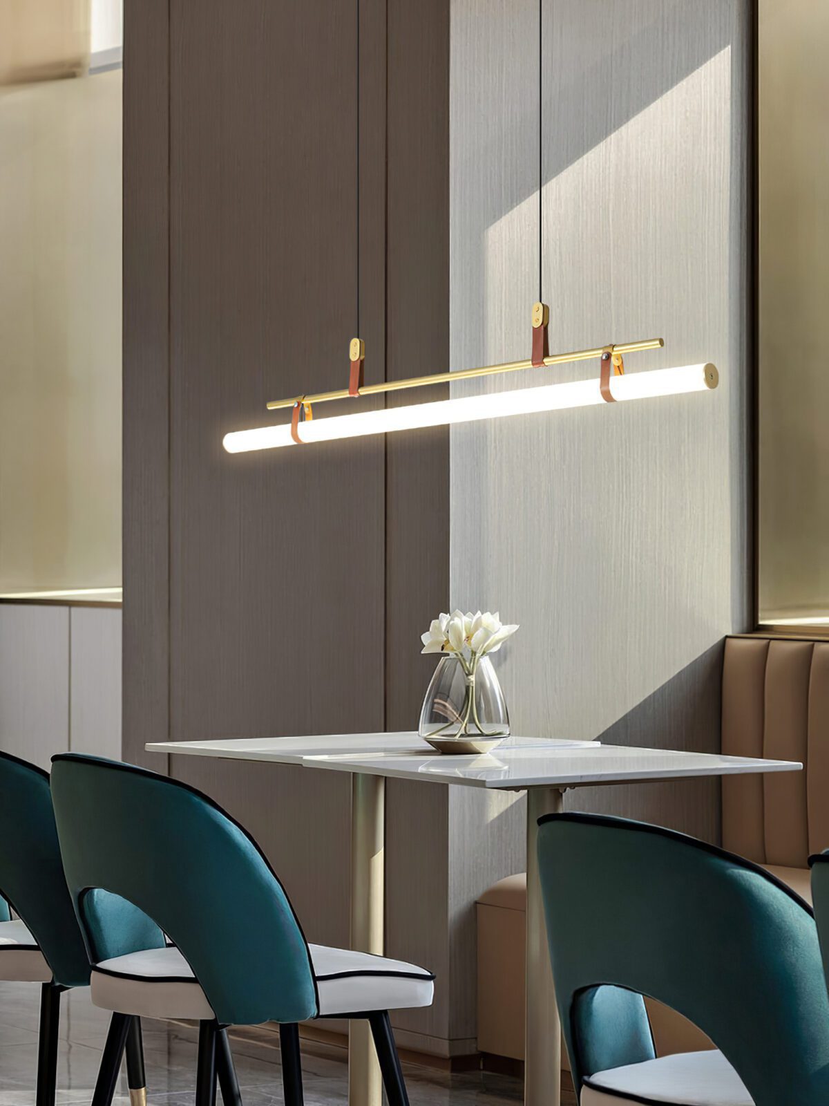 modern-minimalist-linear-led-chandelier-with-leather-accents-for-dining-room-and-living-area