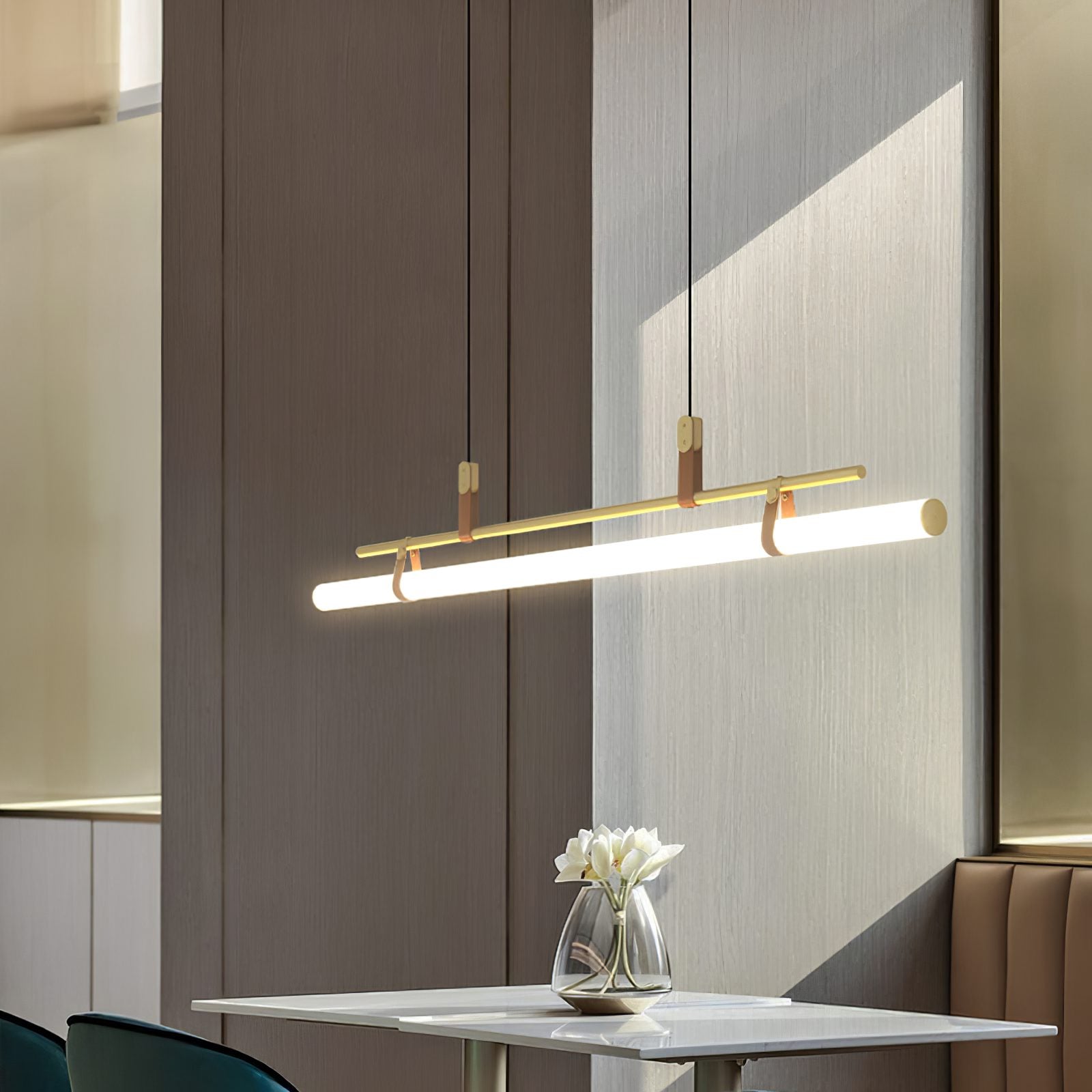 modern-minimalist-linear-led-chandelier-with-leather-accents-for-dining-room-and-living-area