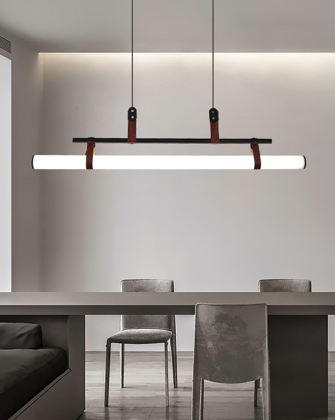 modern-minimalist-linear-led-chandelier-with-leather-accents-for-dining-room-and-living-area