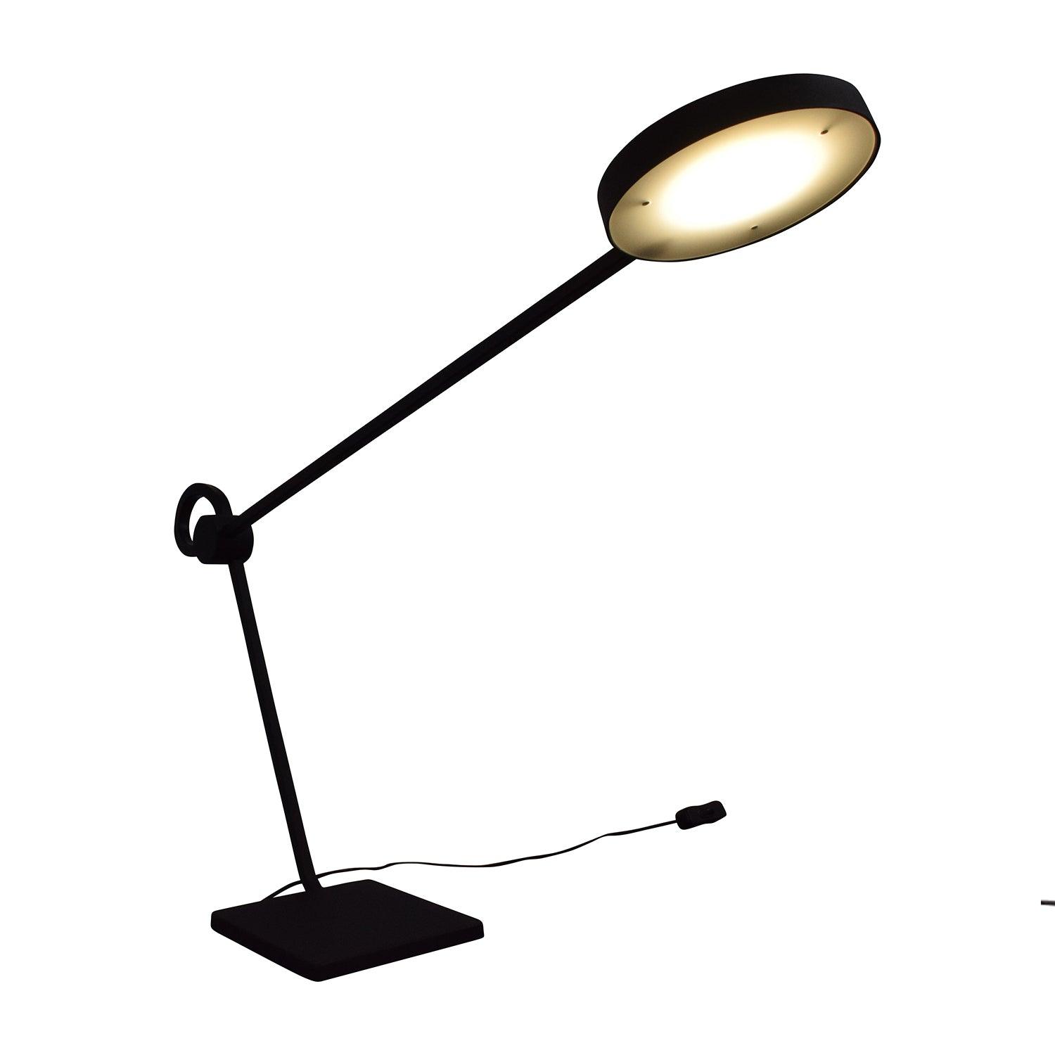 Modern Architectural Geometric LED Table Lamp for Contemporary Home Office and Living Spaces