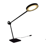 Modern Architectural Geometric LED Table Lamp for Contemporary Home Office and Living Spaces