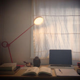 Modern Architectural Geometric LED Table Lamp for Contemporary Home Office and Living Spaces