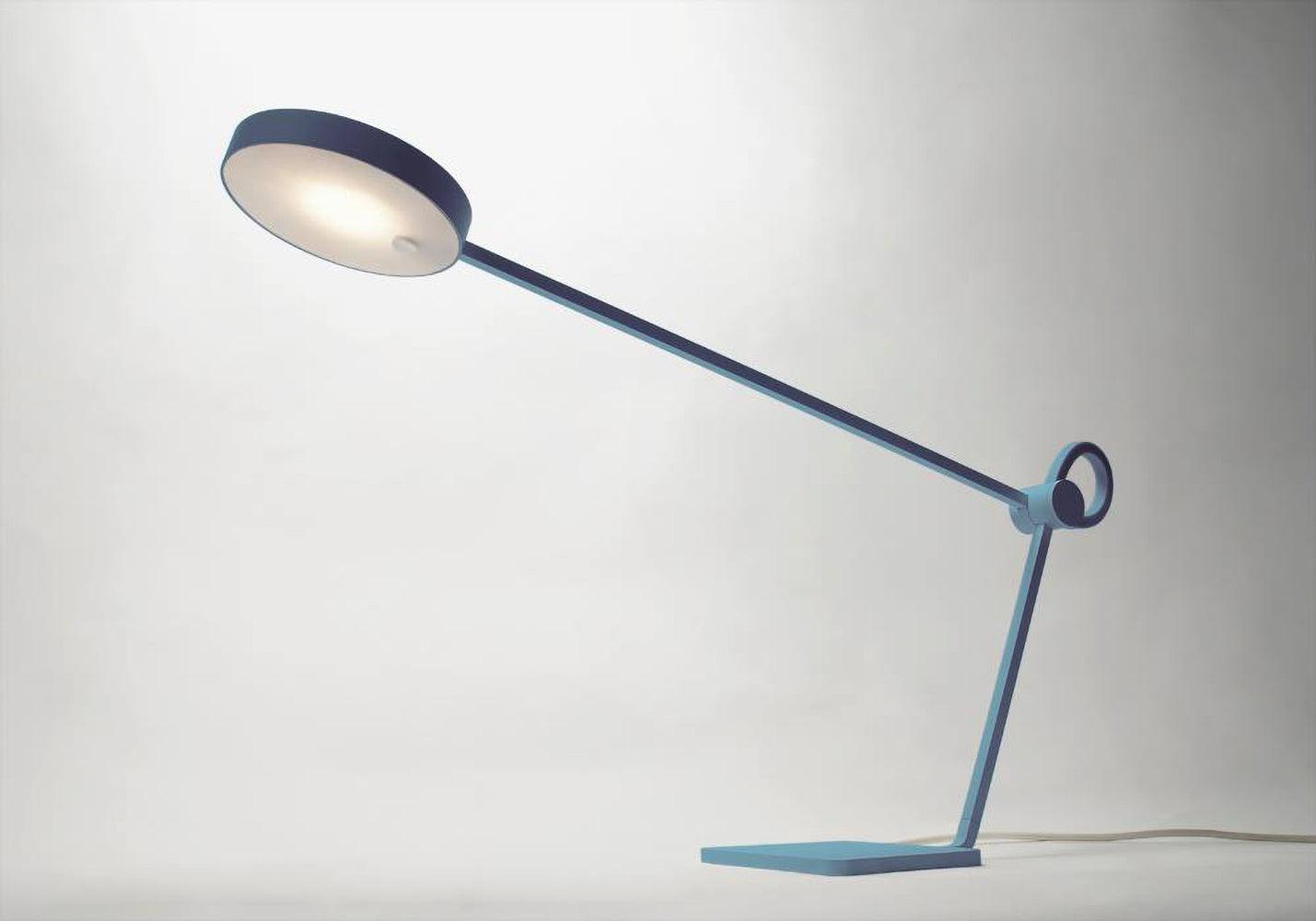 Modern Architectural Geometric LED Table Lamp for Contemporary Home Office and Living Spaces