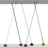 Modern Flexible Textile Floor to Ceiling LED Lamp Tension Based Adjustable Strip Lighting