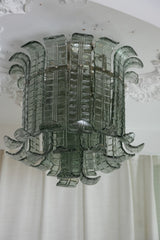 handcrafted-green-murano-leaf-glass-flush-mount-ceiling-lamp-for-luxury-interiors