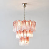 luxury-murano-pink-star-glass-chandelier-rose-gold-and-chrome-finish-ceiling-light