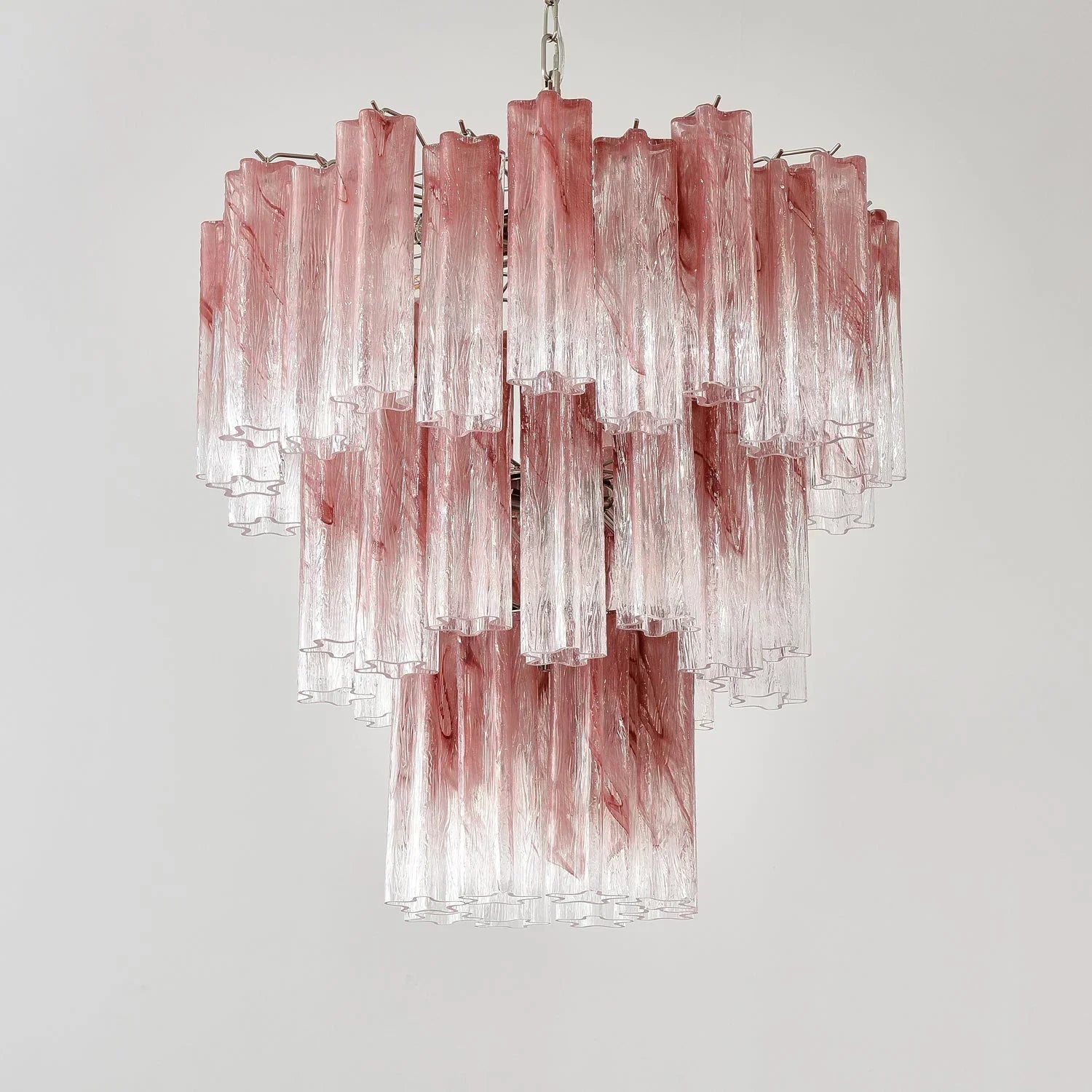 luxury-murano-pink-star-glass-chandelier-rose-gold-and-chrome-finish-ceiling-light
