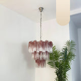 luxury-murano-pink-star-glass-chandelier-rose-gold-and-chrome-finish-ceiling-light
