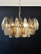 murano-poliedri-smoked-glass-chandelier-luxury-transparent-pendant-lighting-fixture