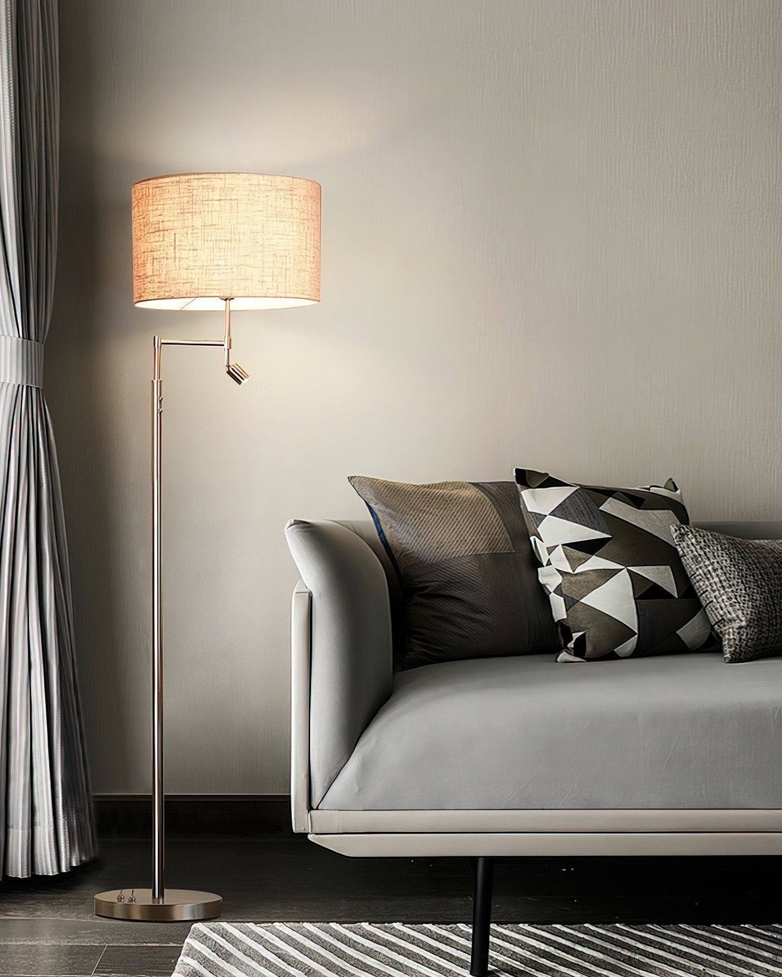 modern-contemporary-fabric-shade-standing-floor-lamp-for-living-room-silver-and-white
