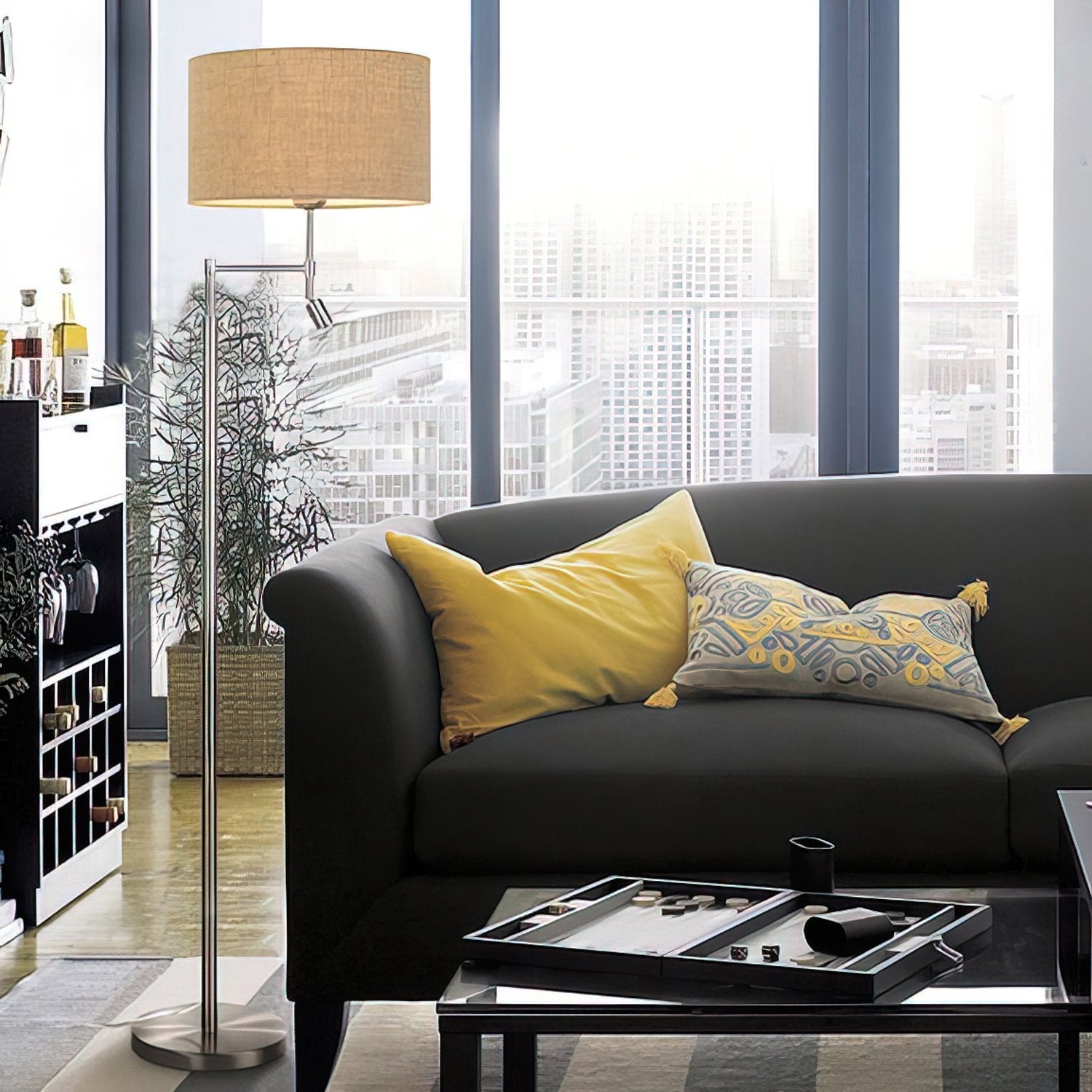 modern-contemporary-fabric-shade-standing-floor-lamp-for-living-room-silver-and-white