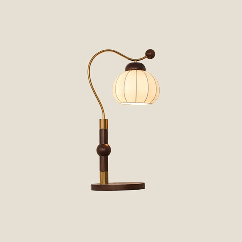mid-century-modern-silk-fiber-pumpkin-table-lamp-with-ash-wood-base-for-bedside-lighting