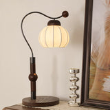 mid-century-modern-silk-fiber-pumpkin-table-lamp-with-ash-wood-base-for-bedside-lighting