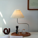 Elegant Eterna TL Fabric Shade Table Lamp for Bedroom and Hotel Side Tables