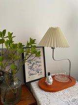 Elegant Eterna TL Fabric Shade Table Lamp for Bedroom and Hotel Side Tables