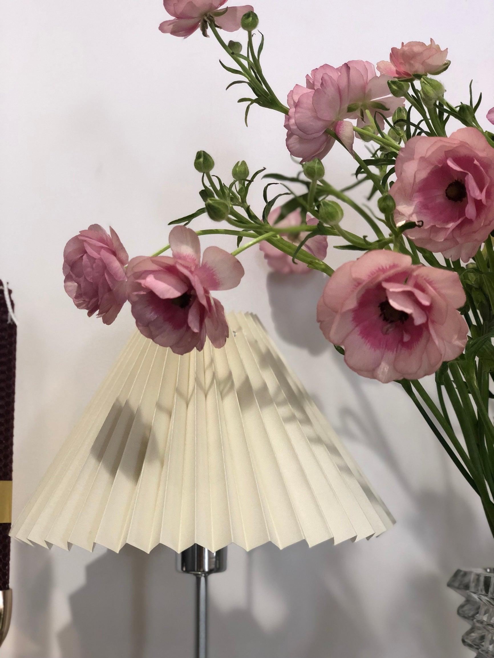 Elegant Eterna TL Fabric Shade Table Lamp for Bedroom and Hotel Side Tables