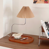 Elegant Eterna TL Fabric Shade Table Lamp for Bedroom and Hotel Side Tables