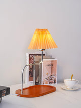 Elegant Eterna TL Fabric Shade Table Lamp for Bedroom and Hotel Side Tables