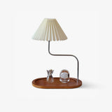 Elegant Eterna TL Fabric Shade Table Lamp for Bedroom and Hotel Side Tables