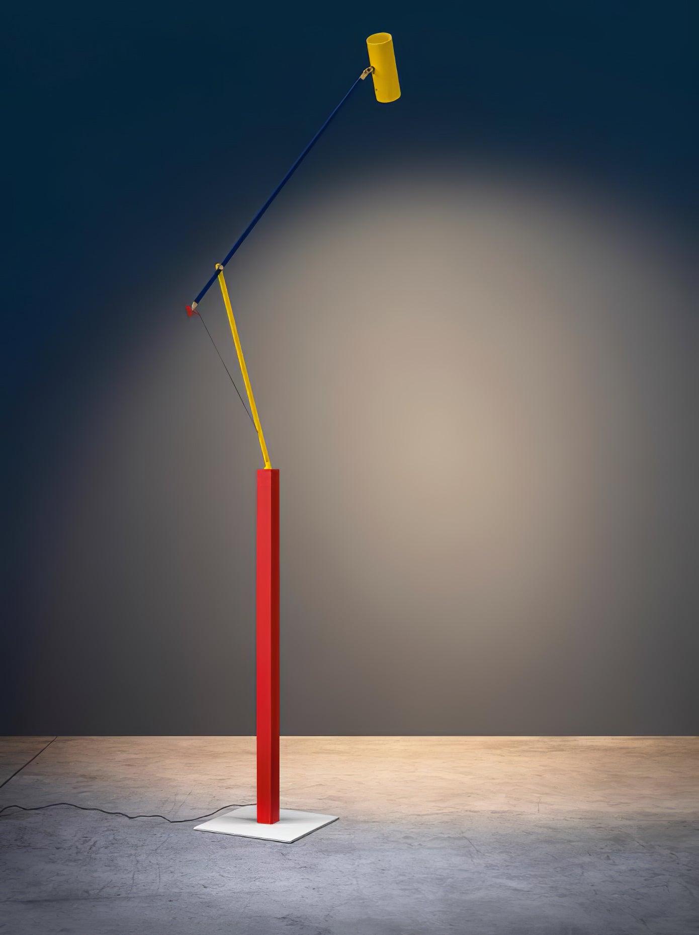 Modern Ettorino Style Adjustable LED Floor Lamp for Reading and Living Spaces