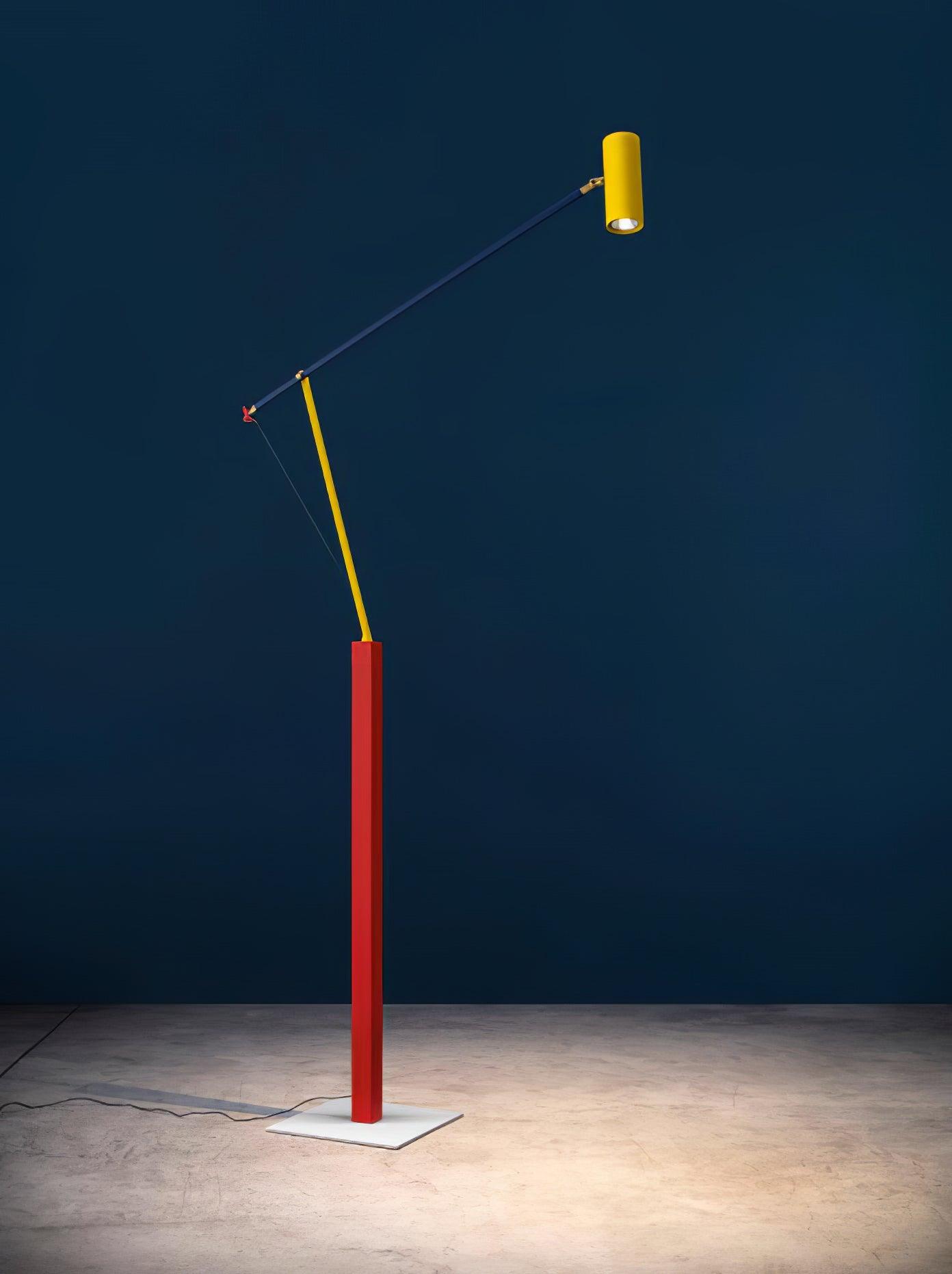 Modern Ettorino Style Adjustable LED Floor Lamp for Reading and Living Spaces