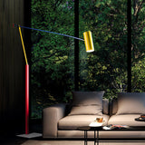 Modern Ettorino Style Adjustable LED Floor Lamp for Reading and Living Spaces