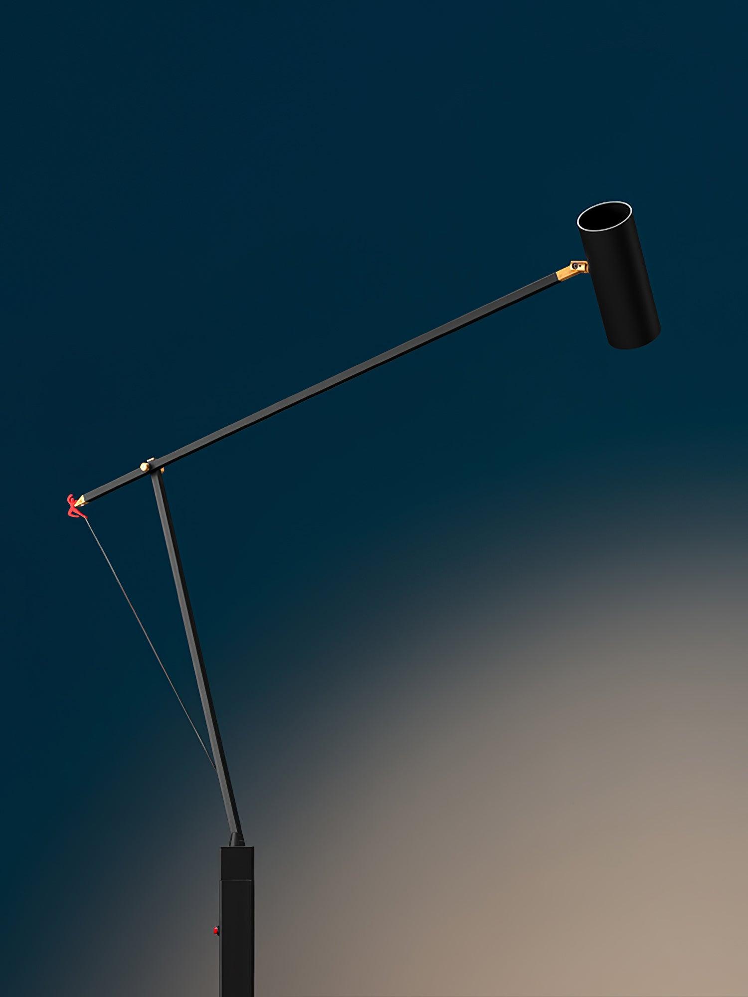 Modern Ettorino Style Adjustable LED Floor Lamp for Reading and Living Spaces