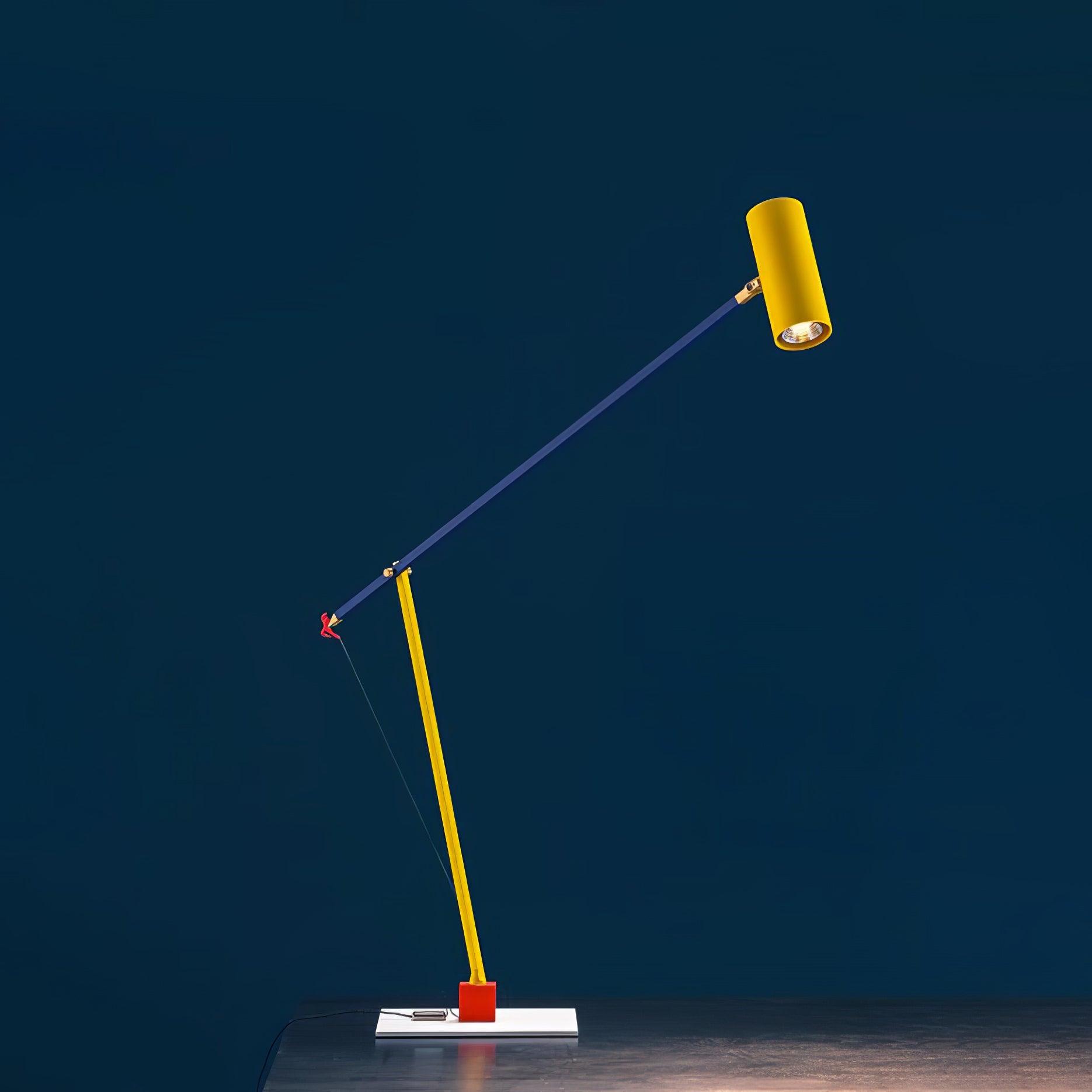 Modern Ettorino LED Table Lamp with Adjustable Arm for Task Lighting and Home Office