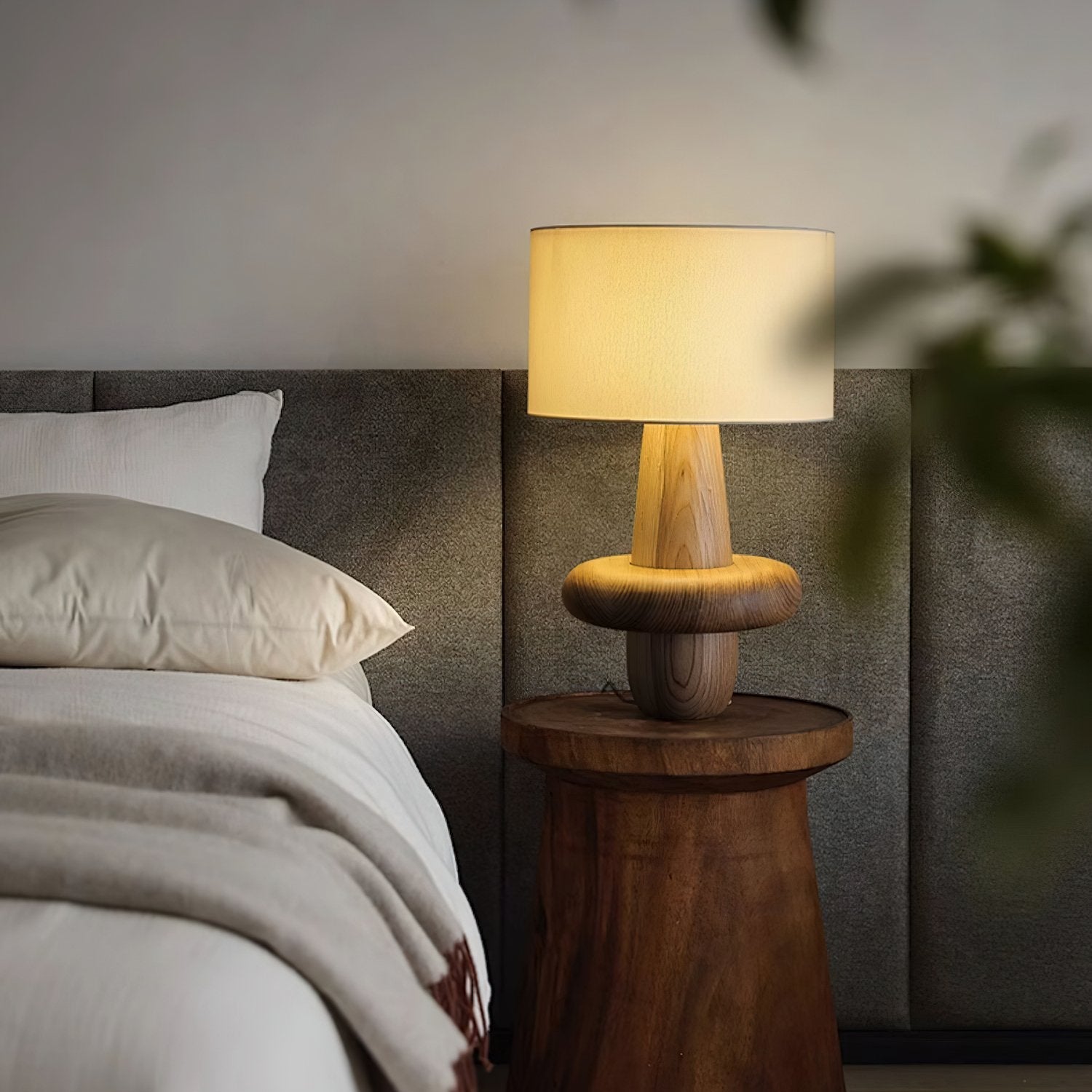 modern-eyelet-table-lamp-with-solid-wood-base-and-white-cloth-shade-for-bedside-lighting