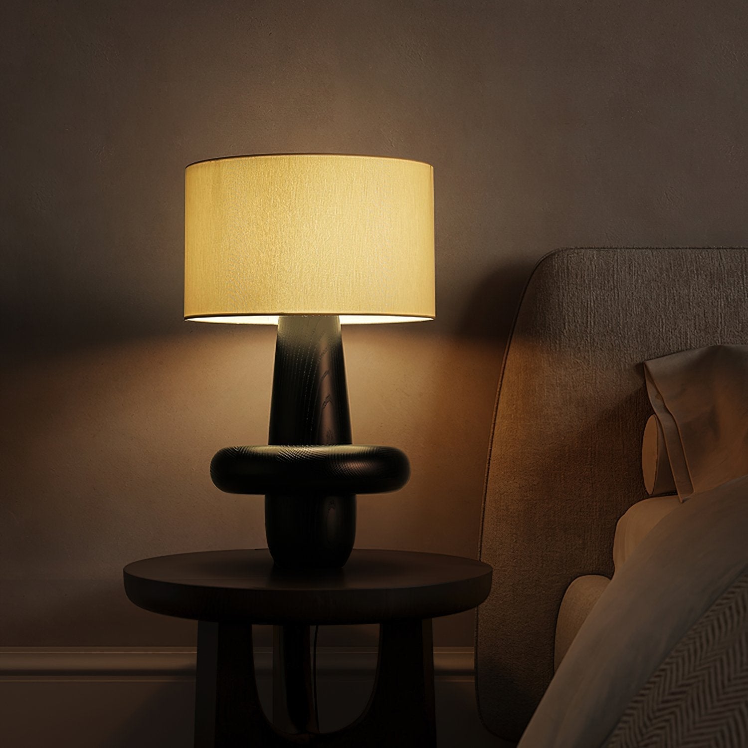 modern-eyelet-table-lamp-with-solid-wood-base-and-white-cloth-shade-for-bedside-lighting