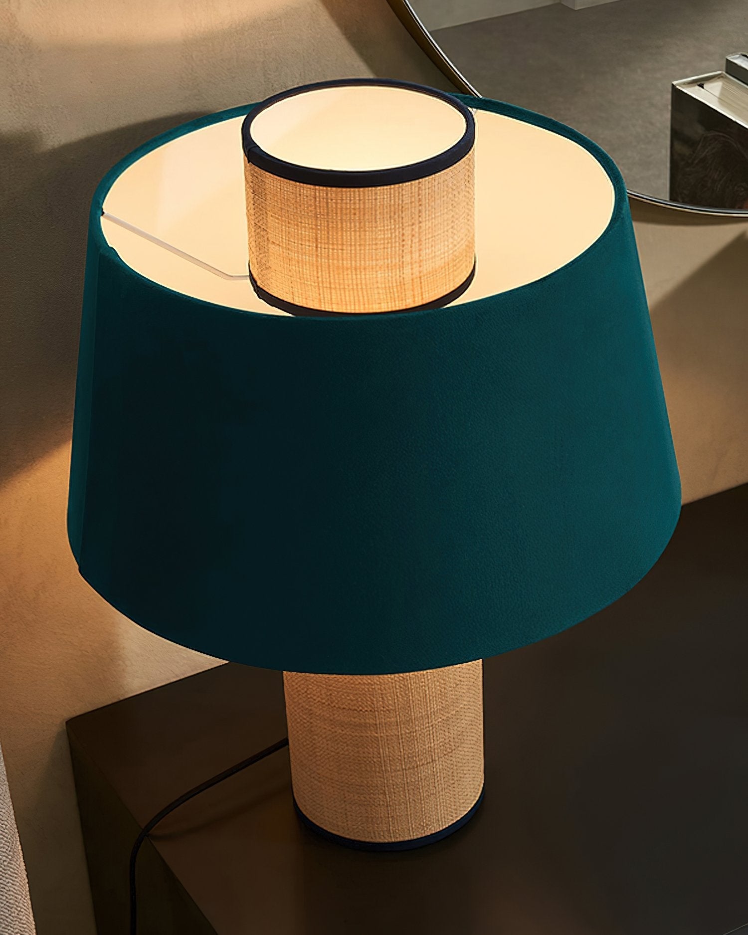 modern-fabric-drum-column-table-lamp-for-bedroom-and-living-room-lighting
