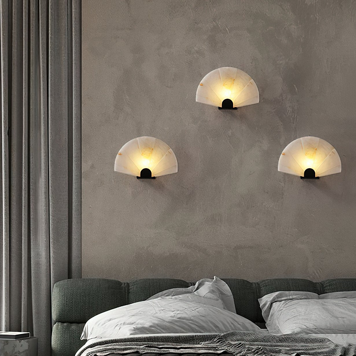 luxury-fan-shaped-natural-alabaster-wall-light-minimalist-modern-led-sconce-lighting