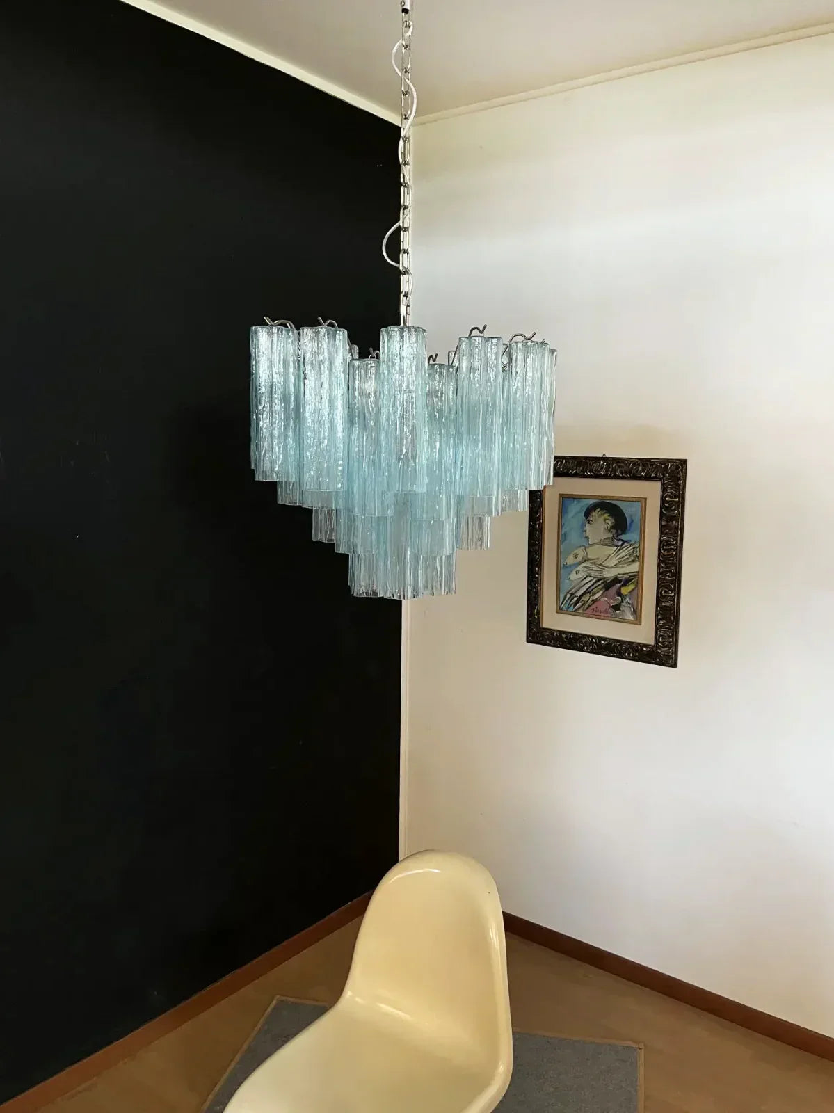 handcrafted-blue-murano-glass-tube-chandelier-elegant-modern-ceiling-light-fixture
