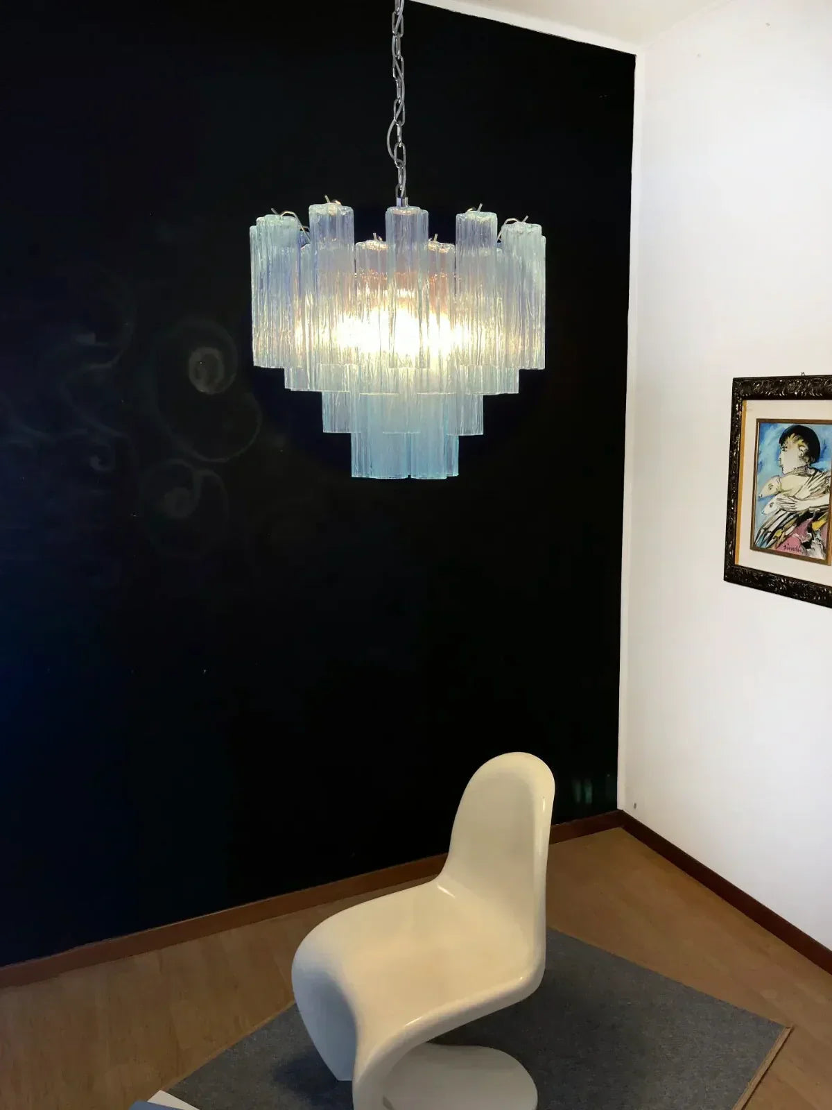 handcrafted-blue-murano-glass-tube-chandelier-elegant-modern-ceiling-light-fixture
