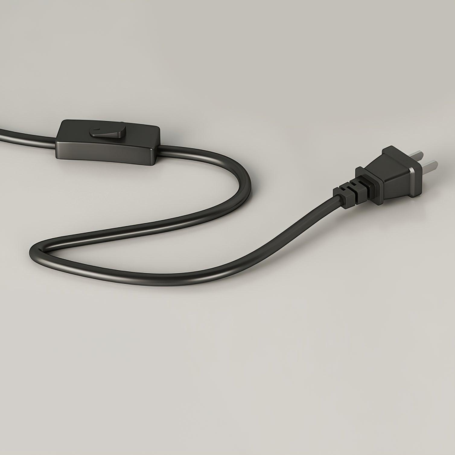 Modern Feather Floor Lamp with Storage Drawer and White Marble Base