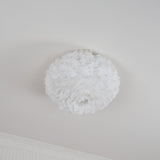 Modern Goose Feather Ceiling Lamp for Bedroom and Living Room Decor